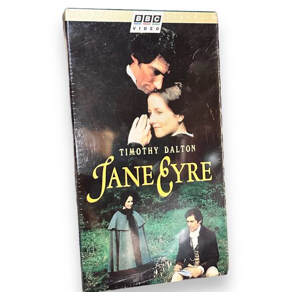 NEW Jane Eyre VHS 2-Tape Set 1983, 4-hr BBC Miniseries Timothy Dalton NEW SEALED - Picture 1 of 4